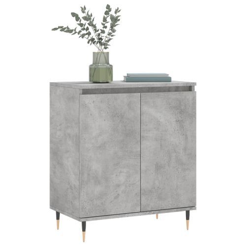 Buffet Gris béton 60x35x70 cm Bois d'ingénierie - Photo n°3; ?>