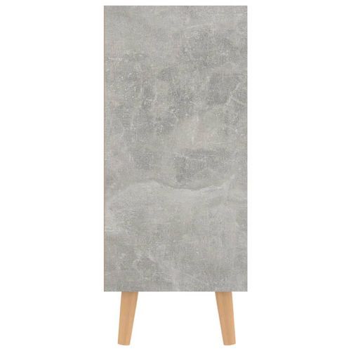 Buffet Gris béton 90x30x72 cm - Photo n°3; ?>