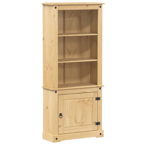 Buffet haut Corona 74x38x170 cm bois de pin massif - Photo n°2; ?>