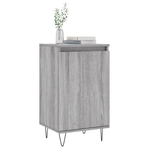 Buffet sonoma gris 40x35x70 cm bois d'ingénierie - Photo n°3; ?>