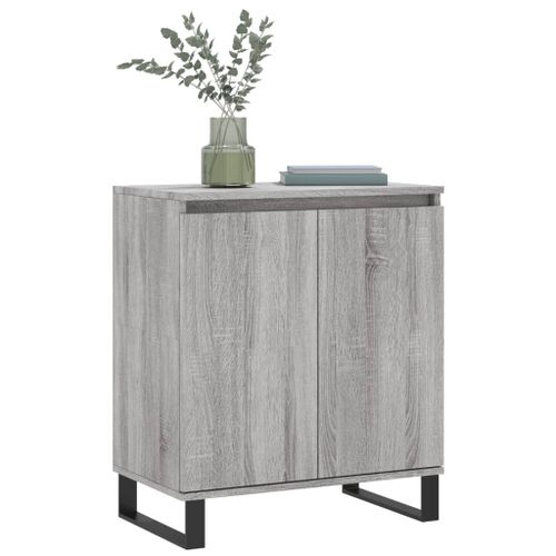 Buffet Sonoma gris 60x35x70 cm Bois d'ingénierie - Photo n°3; ?>