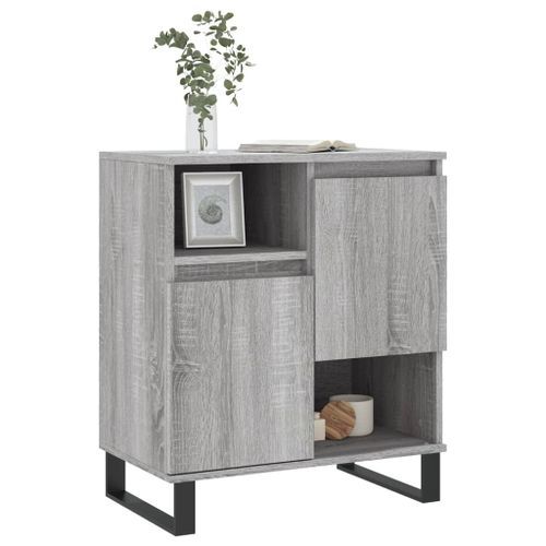 Buffet Sonoma gris 60x35x70 cm Bois d'ingénierie - Photo n°3; ?>