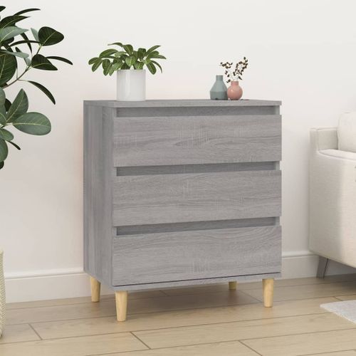 Buffet Sonoma gris 60x35x70 cm Bois d'ingénierie - Photo n°2; ?>