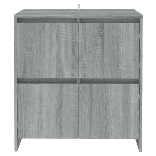 Buffet Sonoma gris 70x41x75 cm Bois d'ingénierie - Photo n°3; ?>