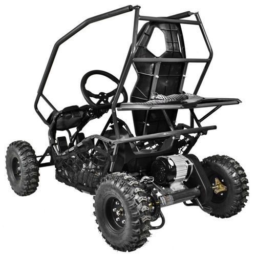 Buggy électrique enfant 500W BuggyOne noir - Photo n°2; ?>