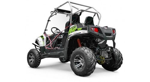 Buggy UTV 200cc enfant 2 places Jul rouge - Photo n°3; ?>