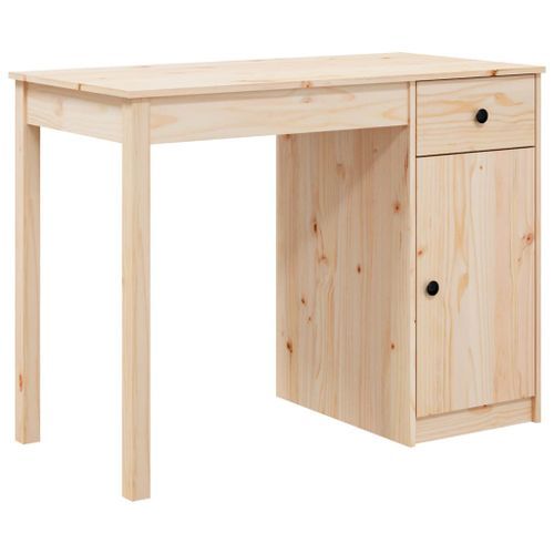 Bureau 100x50x75 cm Bois massif de pin - Photo n°2; ?>