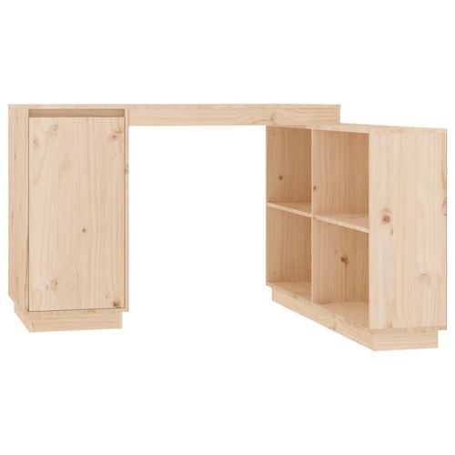 Bureau 110x50x75 cm Bois massif de pin - Photo n°2; ?>