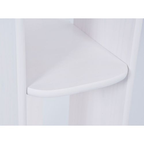 Bureau 3 tiroirs pin massif vernis blanc Touch 137 cm - Photo n°2; ?>