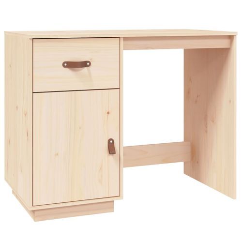 Bureau 95x50x75 cm Bois massif de pin - Photo n°2; ?>