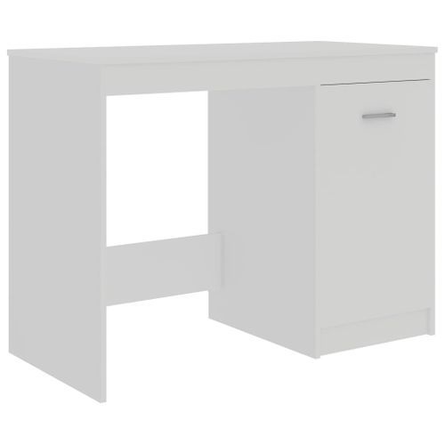 Bureau Blanc 100x50x76 cm - Photo n°3; ?>