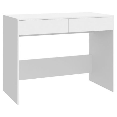 Bureau Blanc 101x50x76,5 cm - Photo n°2; ?>