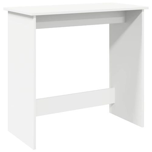 Bureau Blanc 80x40x75 cm Bois d'ingénierie - Photo n°2; ?>