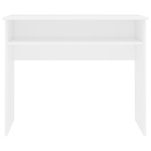 Bureau Blanc 90x50x74 cm - Photo n°3; ?>