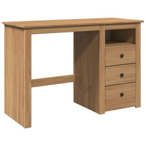 Bureau Panama 112x45x75 cm bois massif de pin - Photo n°2; ?>