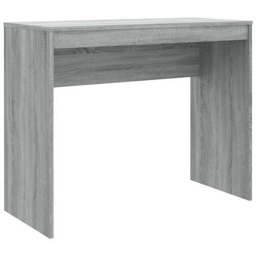 Bureau Sonoma gris 90x40x72 cm Bois d'ingénierie - Photo n°2; ?>