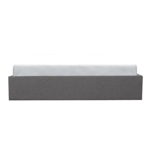 Cadre De Lit Adulte 160 X 200 Cm + Coffre De Rangement - Tissu Gris Clair - ECLIPSE 14 Cadre de lit adulte 160 x 200 cm + coffre de rangement - Tissu gris clair - ECLIPSE - Photo n°2; ?>