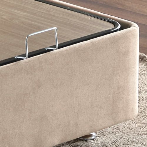 Cadre De Lit Avec Coffre De Rangement Tissu Marron Clair Rika - 6 Tailles 15 Cadre de lit avec coffre de rangement tissu marron clair Rika - 6 tailles - Photo n°3; ?>