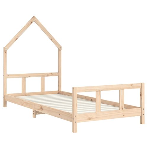 Cadre de lit pour enfant 90x190 cm Bois de pin massif - Photo n°3; ?>