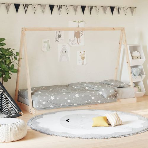 Cadre de lit pour enfants 80x200 cm bois de pin massif - Photo n°2; ?>