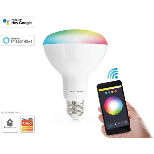 CALIBER Ampoule connectée BR30 - Photo n°2; ?>