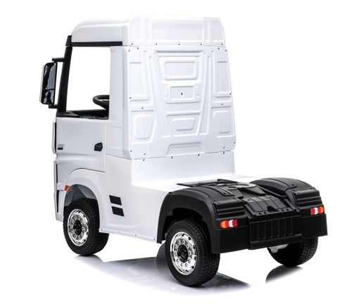 Camion électrique enfant Mercedes Actros blanc - Photo n°3; ?>