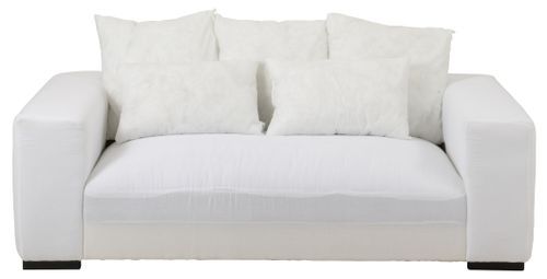 Canapé avec 5 coussins blanc Monalisa - Photo n°2; ?>