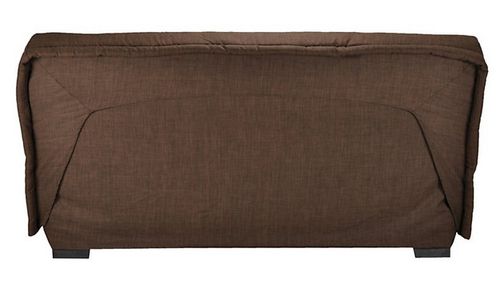 Canapé Clic Clac microfibre avec coffre matelas Bultex 15 cm Bianca 140x200 cm - Photo n°3; ?>