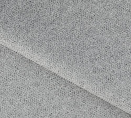 Canapé convertible angle droit tissu gris clair chiné Savary 280 cm - Photo n°3; ?>