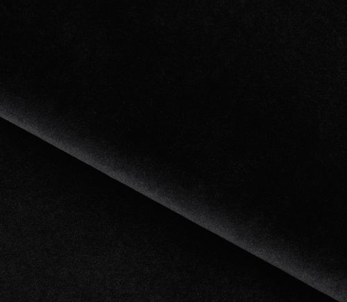 Canapé convertible capitonné angle gauche tissu noir Larry 260 cm - Photo n°3; ?>