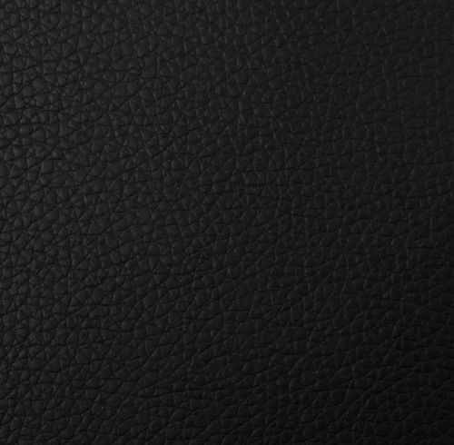Canapé d'angle extensible et convertible simili cuir noir Karen - Photo n°3; ?>