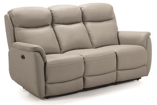 Canapé de relaxation en cuir Kaliza - manuel ou électrique - 2 couleurs - 1, 2 ou 3 places - Photo n°2; ?>