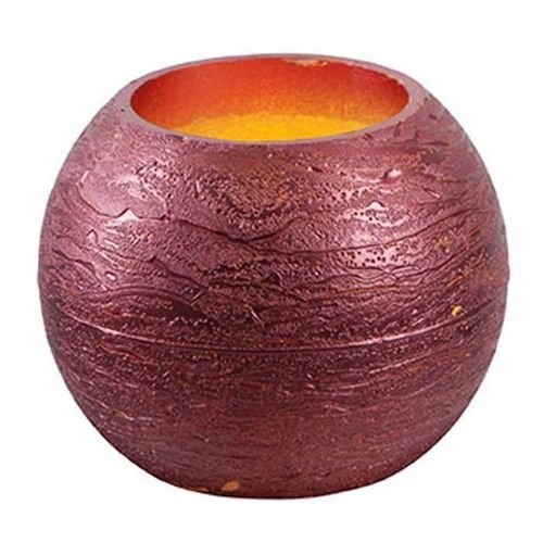 CANDLE BALL Set de 2 bougies LED - Ø18,2 x H.9,5 cm - Argent - Photo n°2; ?>