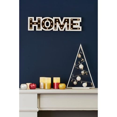 CANDLE BALL Set de 2 bougies LED - Ø18,2 x H.9,5 cm - Argent - Photo n°3; ?>