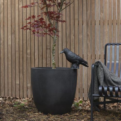 Capi Jardinière Urban Smooth 54x52 cm noir KBL935 - Photo n°3; ?>