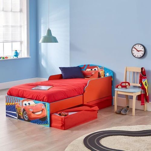 Disney CARS Lit Enfant En Bois 70*140 Cm Avec Tiroirs De Rangement - Worlds Apart 15 CARS Lit Enfant en bois 70*140 cm avec Tiroirs de Rangement - Worlds Apart - Photo n°3; ?>