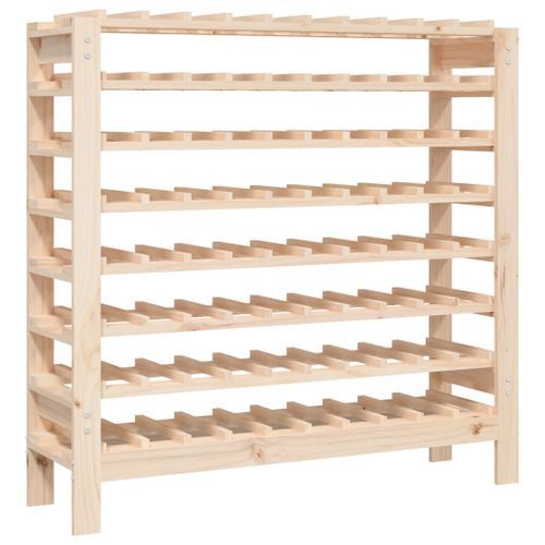 Casier à vin 109,5x30x107,5 cm Bois de pin massif - Photo n°3; ?>