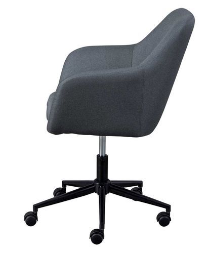 Chaise de bureau réglable tissu gris Zenit - Photo n°2; ?>