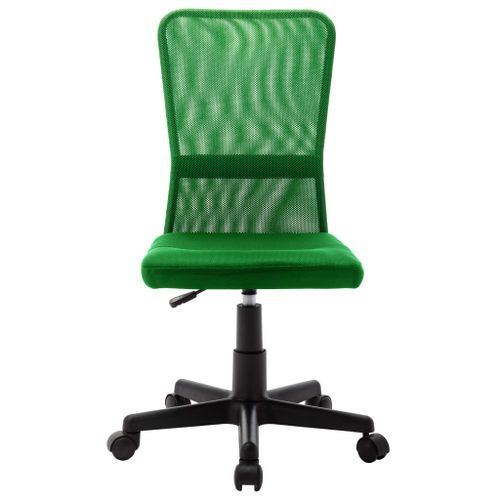 Chaise de bureau Vert 44x52x100 cm Tissu en maille - Photo n°2; ?>