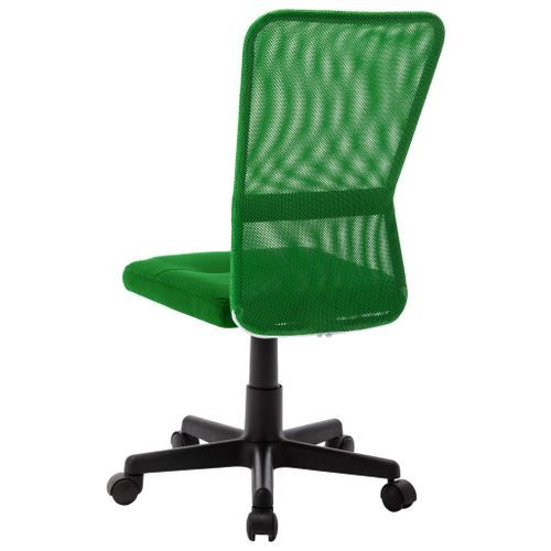 Chaise de bureau Vert 44x52x100 cm Tissu en maille - Photo n°3; ?>