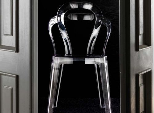 Chaise design transparente Anya - Lot de 4 - Photo n°2; ?>