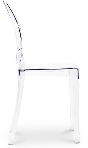 Chaise moderne transparente Eliza - Photo n°3; ?>