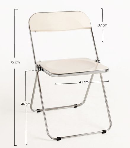 Chaise Pliante Blanche Marta - Lot De 2 10 Chaise pliante blanche Marta - Lot de 2 - Photo n°2; ?>