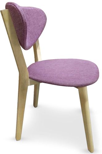 Chaise scandinave violet Caprice - Lot de 2 - Photo n°2; ?>