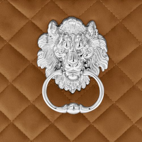 Chaises de salle à manger 2 pcs Marron Velours King - Photo n°2; ?>