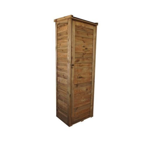 CHALET & JARDIN Armoire de jardin en bois Trocadero 500 - Capacité 500 L - Photo n°3; ?>