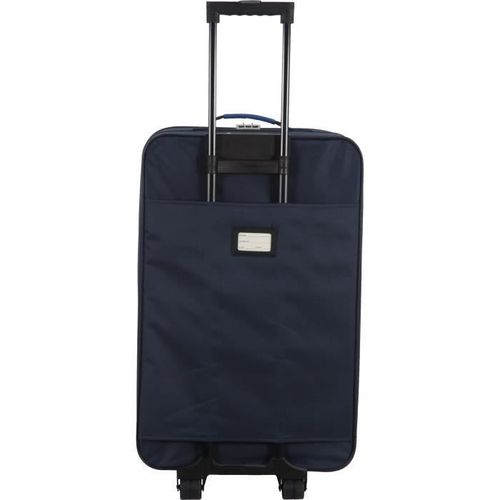 CHALLENGER Set de 4 Valises Souple 2 Roues 47-54-61-69cm Marine - Photo n°2; ?>