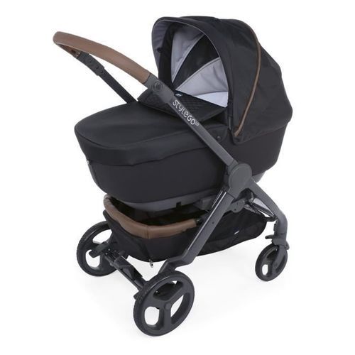 CHICCO-Trio StyleGo Up i-Size BebeCare Pure Black - Photo n°2; ?>