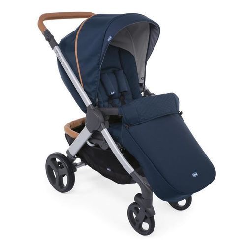 CHICCO-Trio Stylego Up Std Bebecare Iconic Blue - Photo n°3; ?>