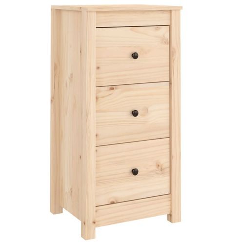 Chiffonnier 40x35x80 cm Bois massif de pin - Photo n°2; ?>